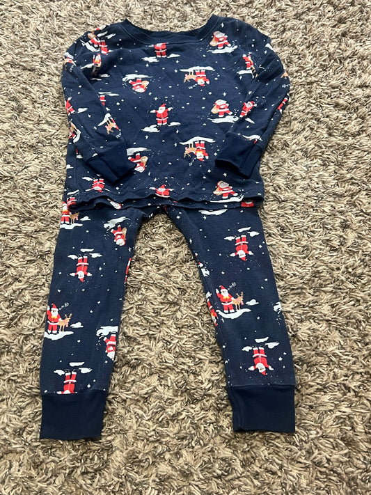 Seller #45 Old Navy Santa Pajamas Size 2t