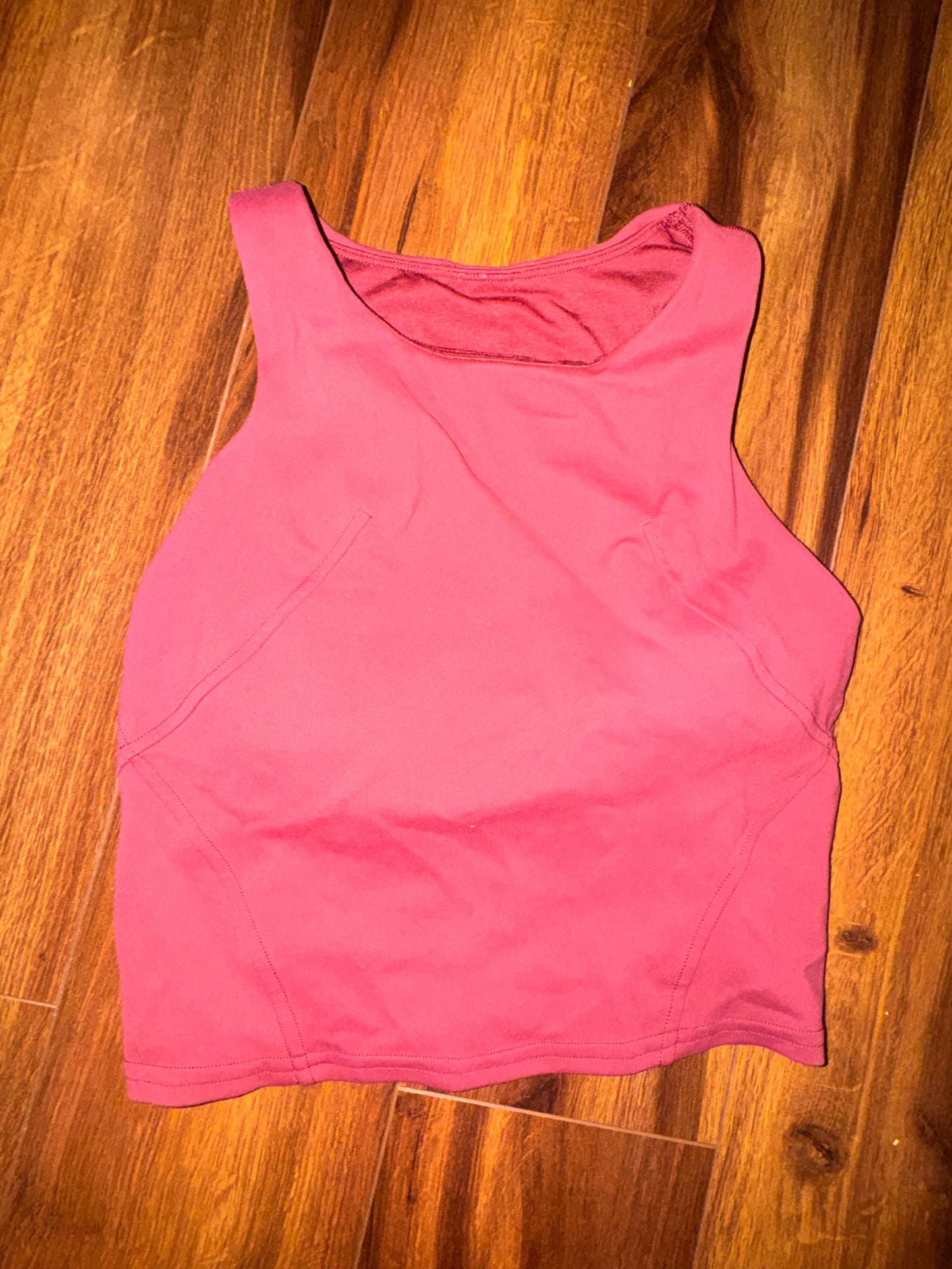 Seller #144 LULULEMON "Wunder Train Racerback Train" Crop Top - Size 2