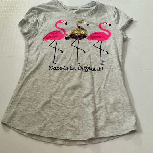 #162 Flamingo Tee Girls 6x