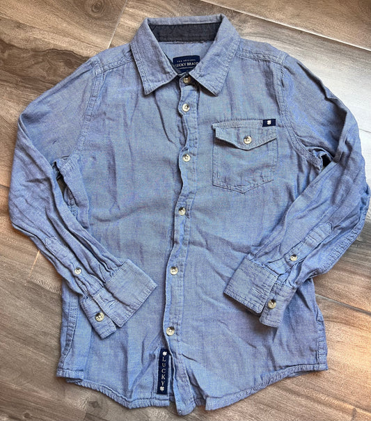 Youth Boy 8 - Lucky Brand Button Up