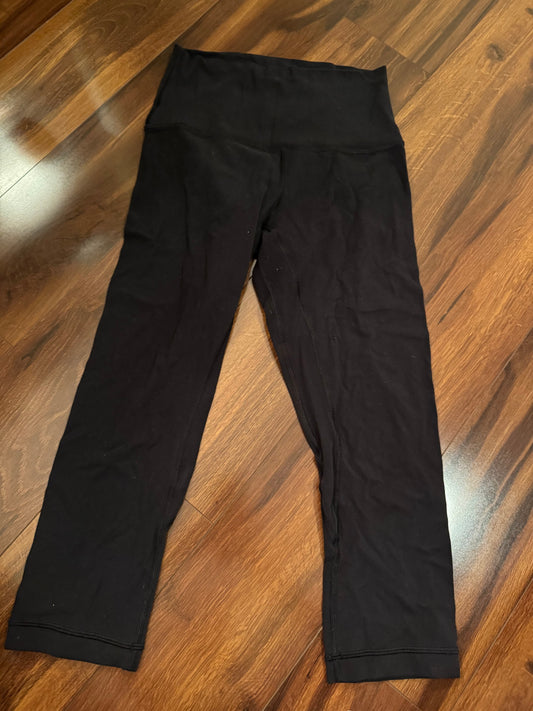 Seller #144 Lululemon Cropped BLACK ALIGN Leggings - Size 4