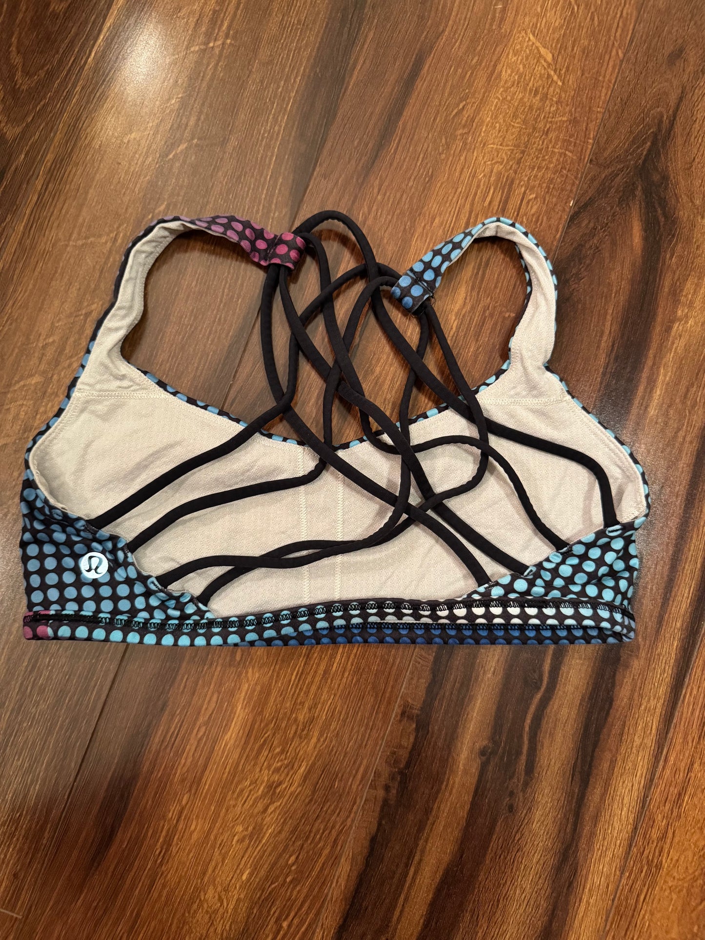Seller #144 Lululemon Multi-Color Polka Dot Sports Bra - Size 6