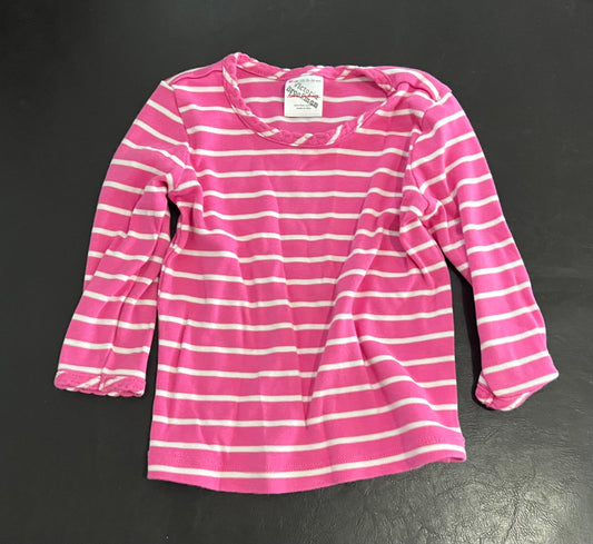 Hanna Andersson Pink Long Sleeve Shirt 18-24mo