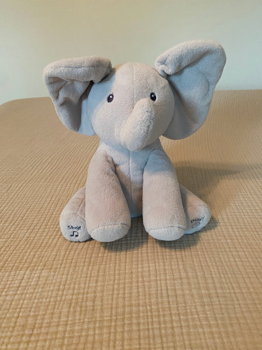 63-singing plush elephant