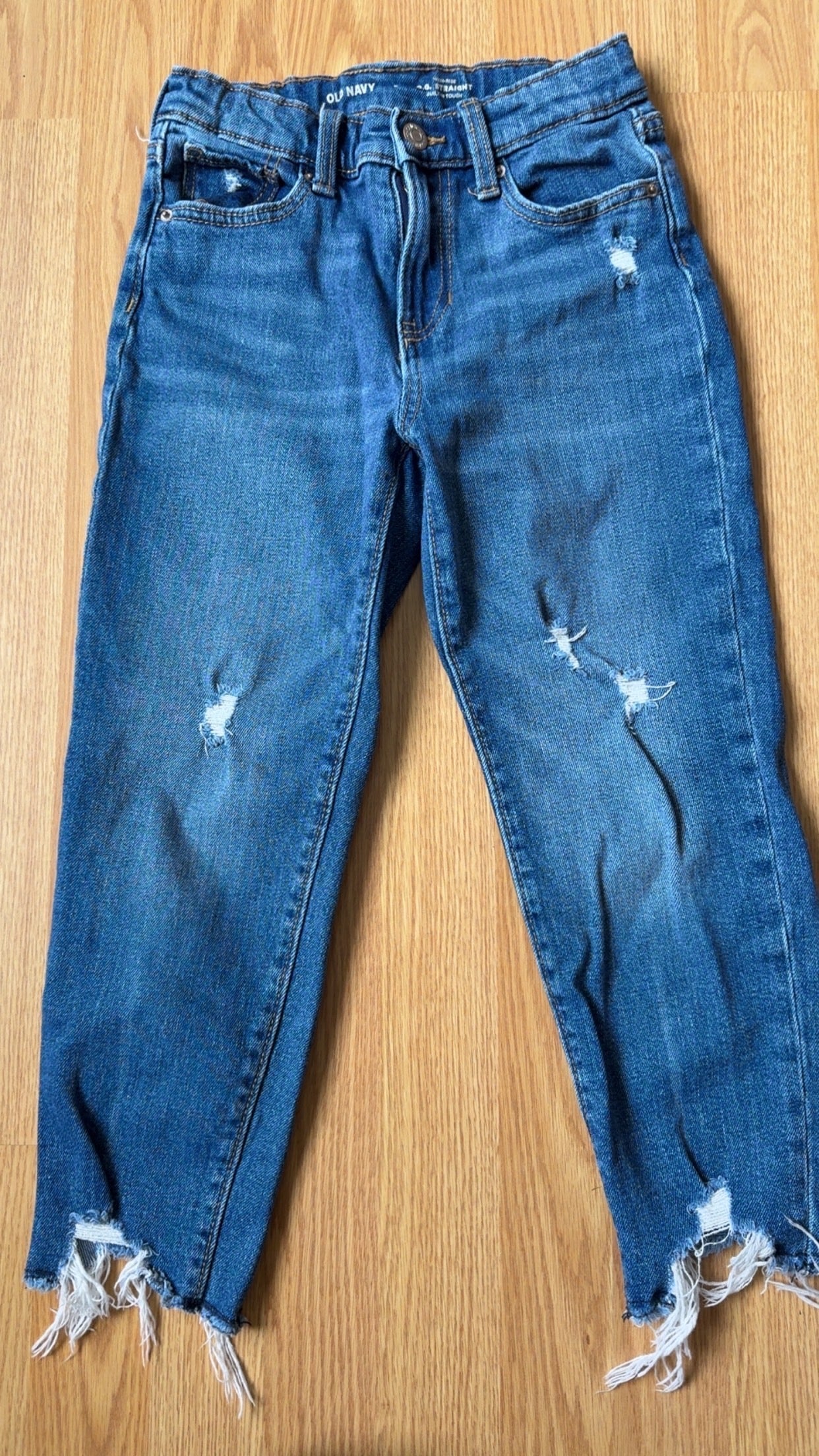 178 old navy size 8 og high rise straight denim VGUC