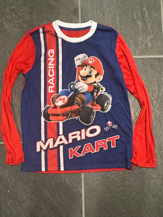 #186 Mario Kart Shirt - size L (10/12) - EUC