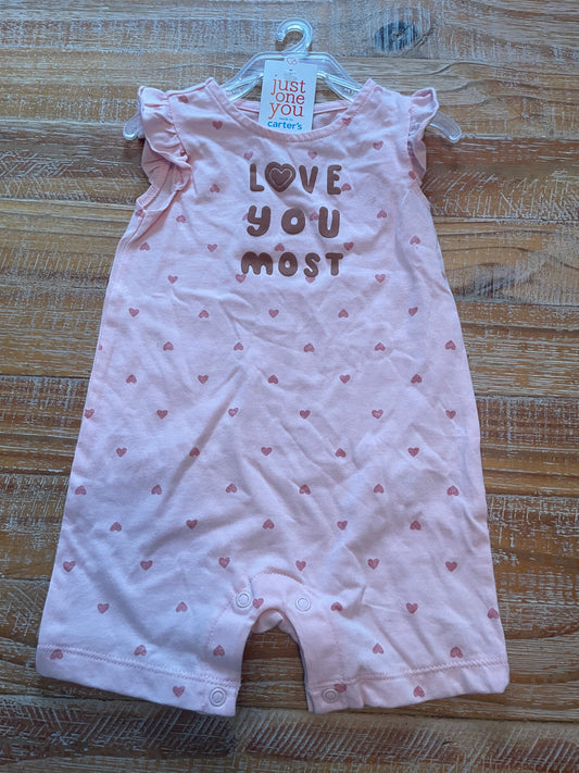 Seller #3 Carter's 9 mos Girls Pink Romper