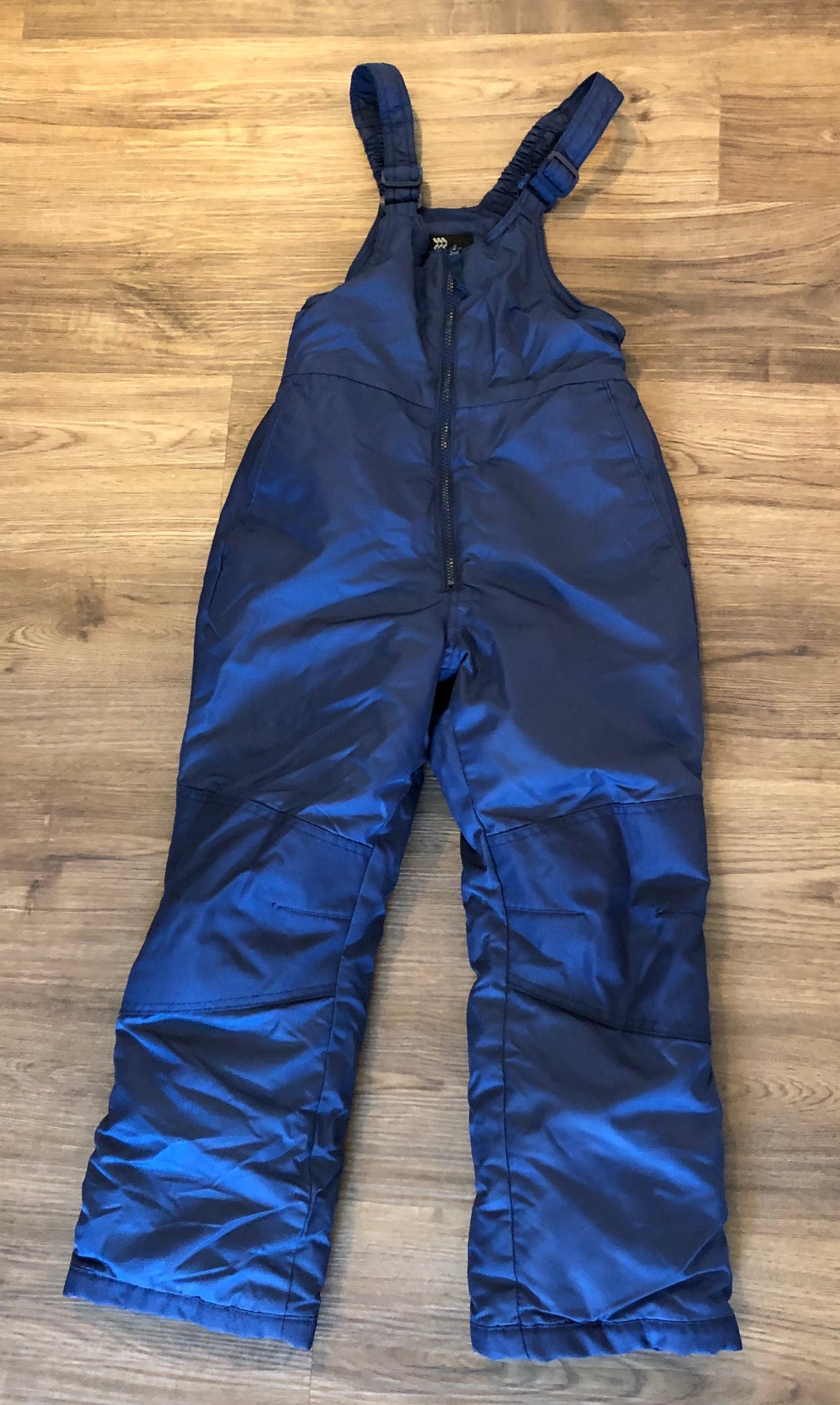 #137 All in motion boys/girls snow bibs medium