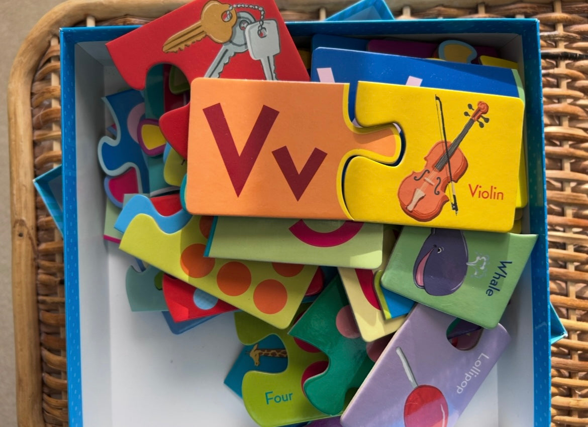 Seller #7 Alphabet and numbers puzzle