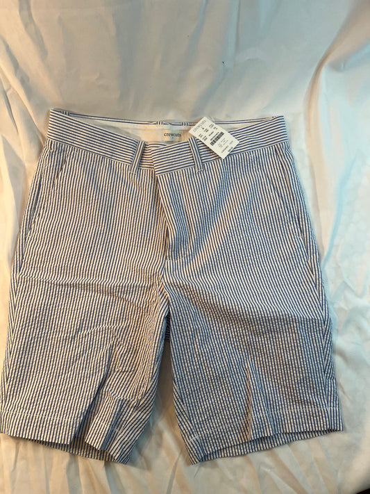 136 NWT Crewcuts seersucker shorts size 10