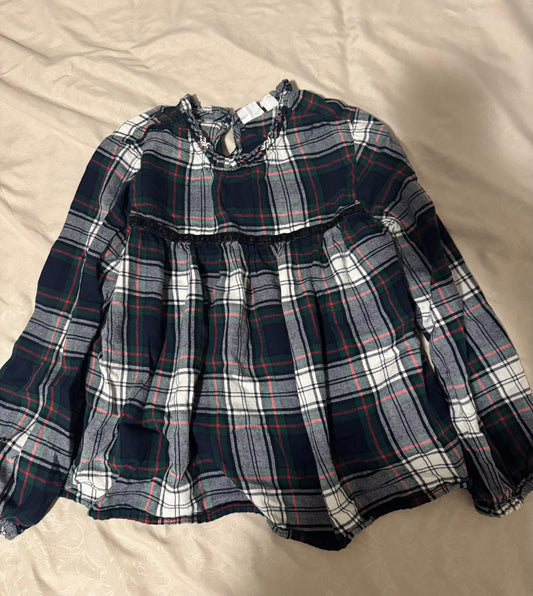 #55 gap girls long sleeve top size 8