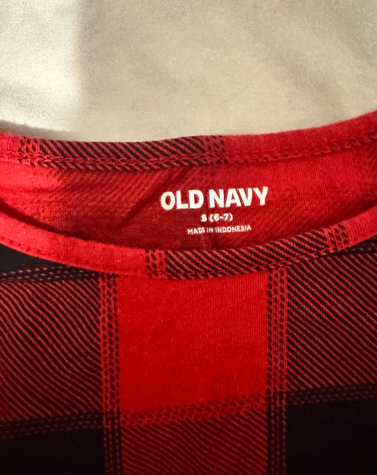 #55 old navy pajama dress size 6/7