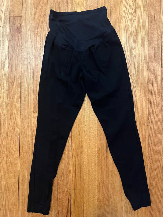 #109 Old Navy Maternity Full Panel Ponte Seam Legging Pants-  Size Small