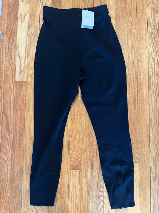 #109 NWT Seraphine The Work Edit Black Ponte Roma Trouser with Zip Cuff - Size 6