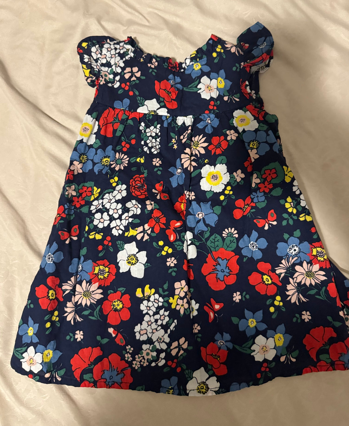 #55 gap girls dress 6-12m