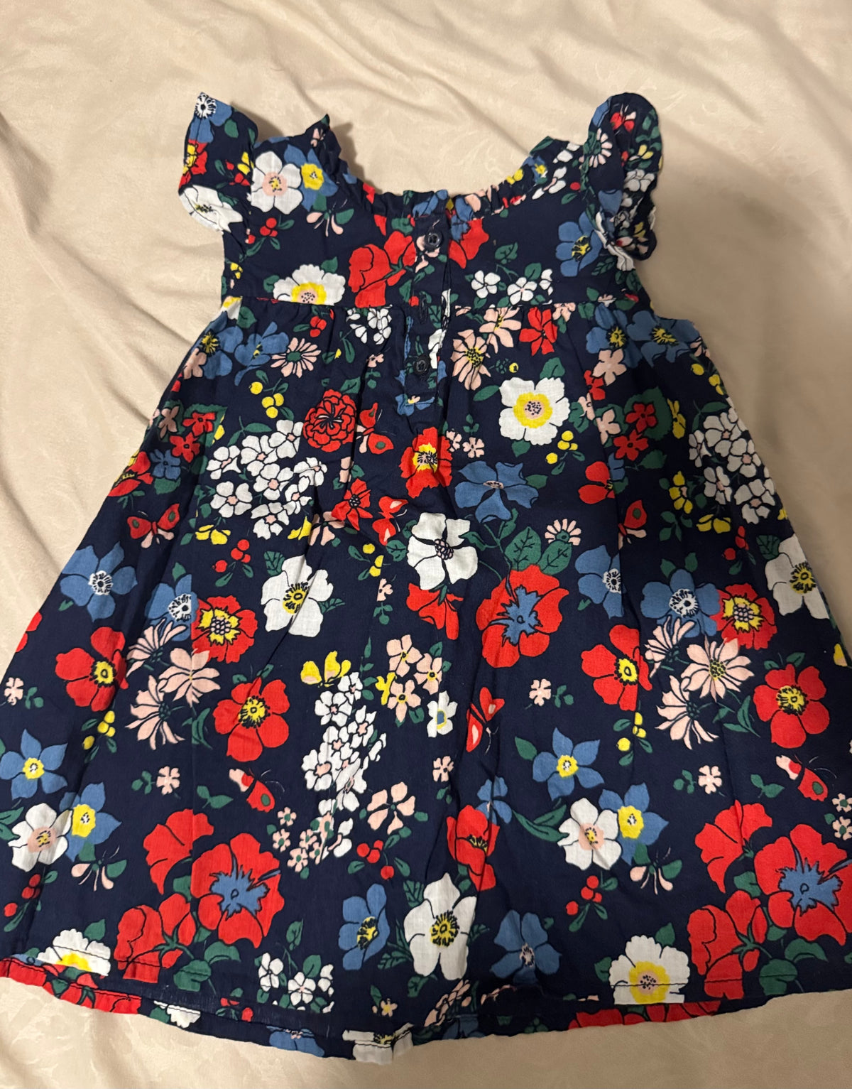 #55 gap girls dress 6-12m