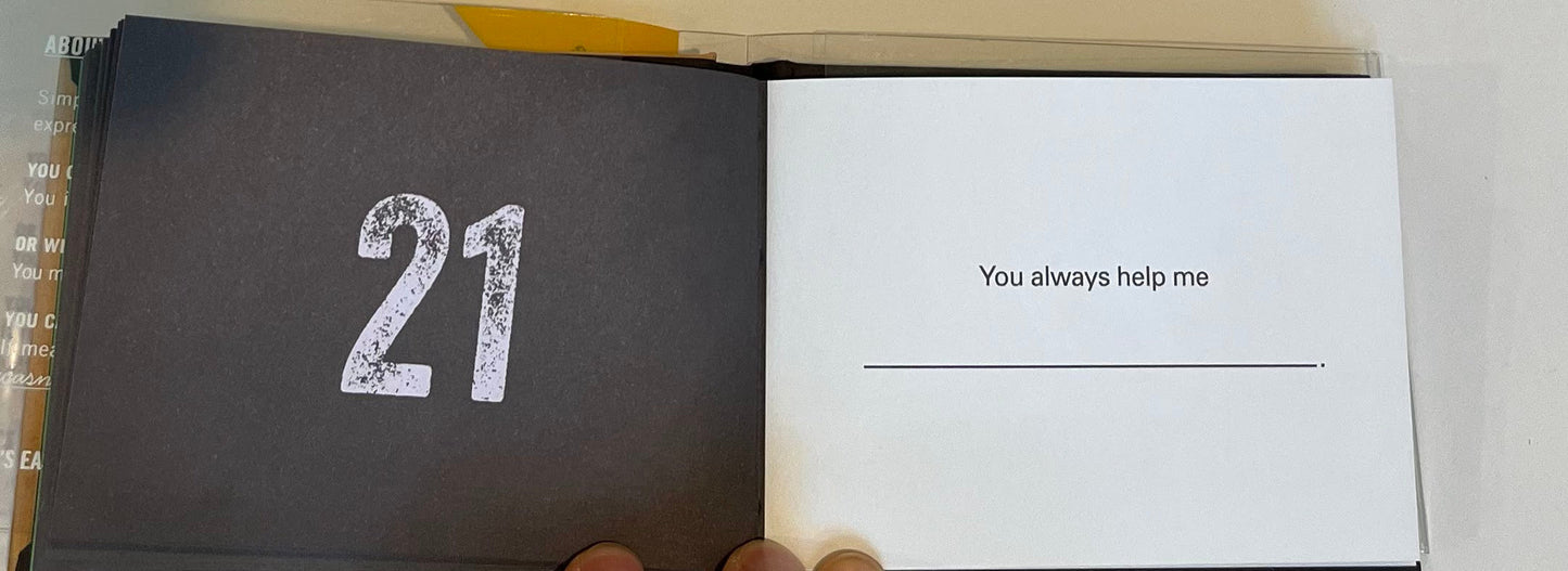 Seller #60 Best Teacher Fill in Book