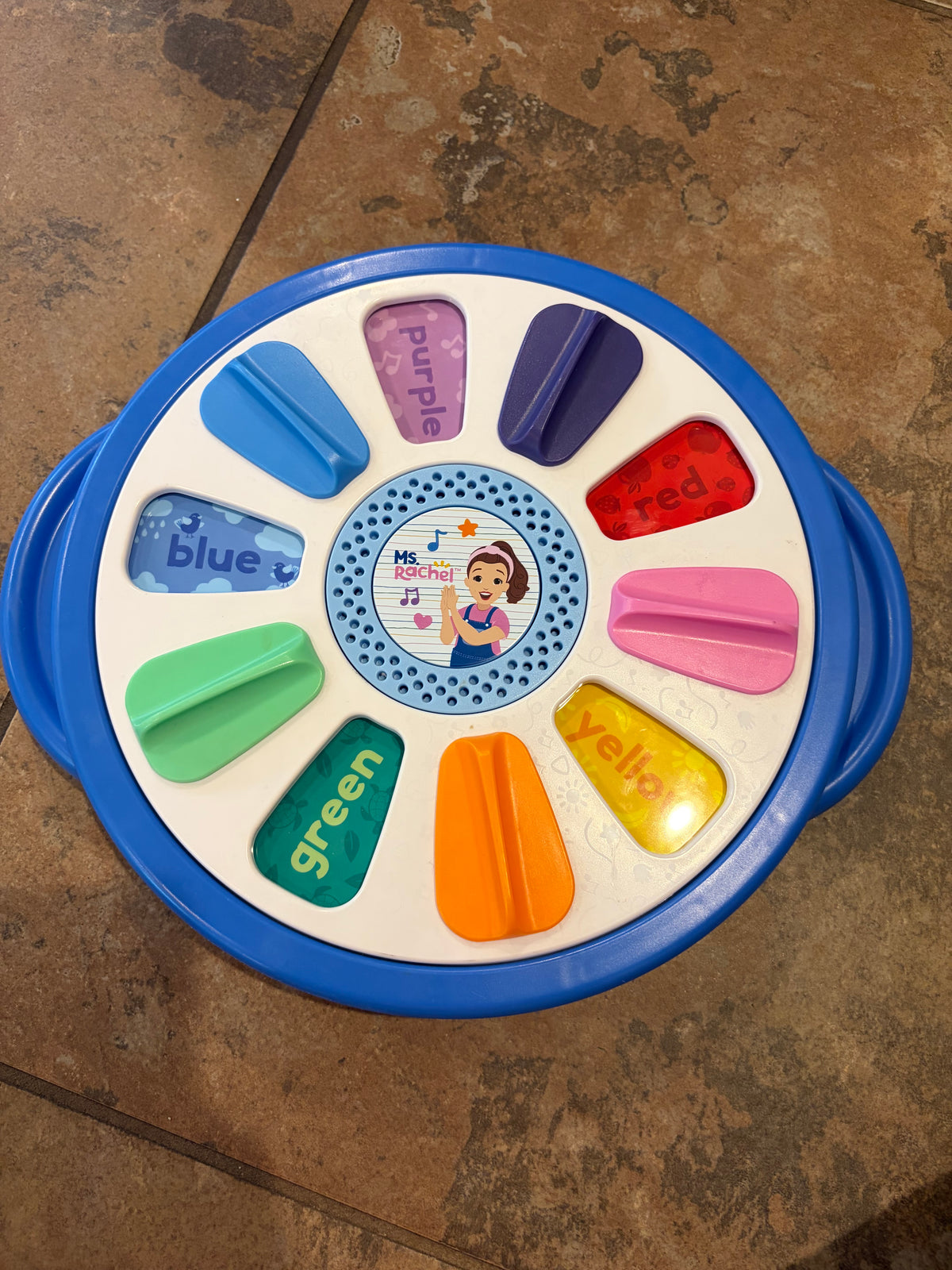 #27 Miss Rachel Spin Along Learning Wheel