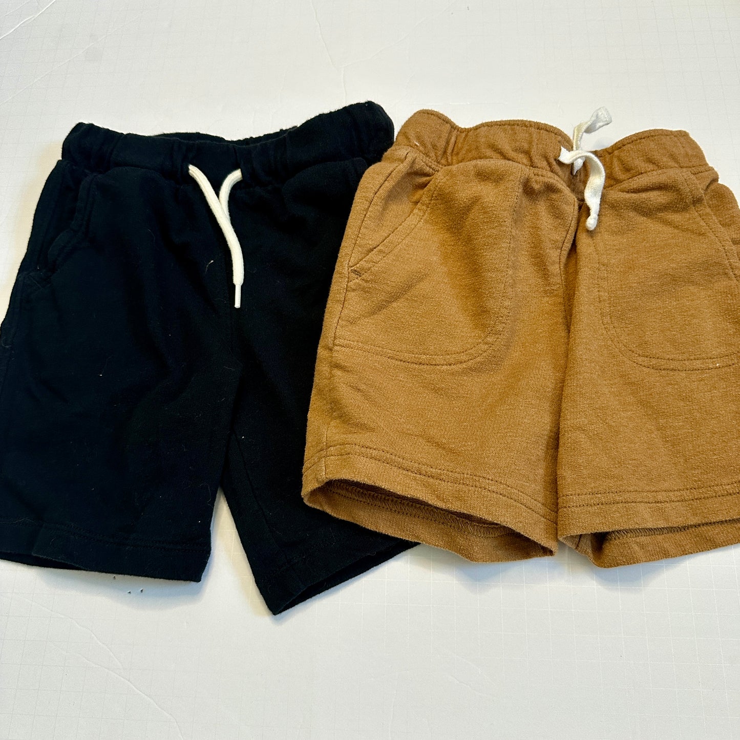 #162 Boys Short Bundle Black & tan 4t