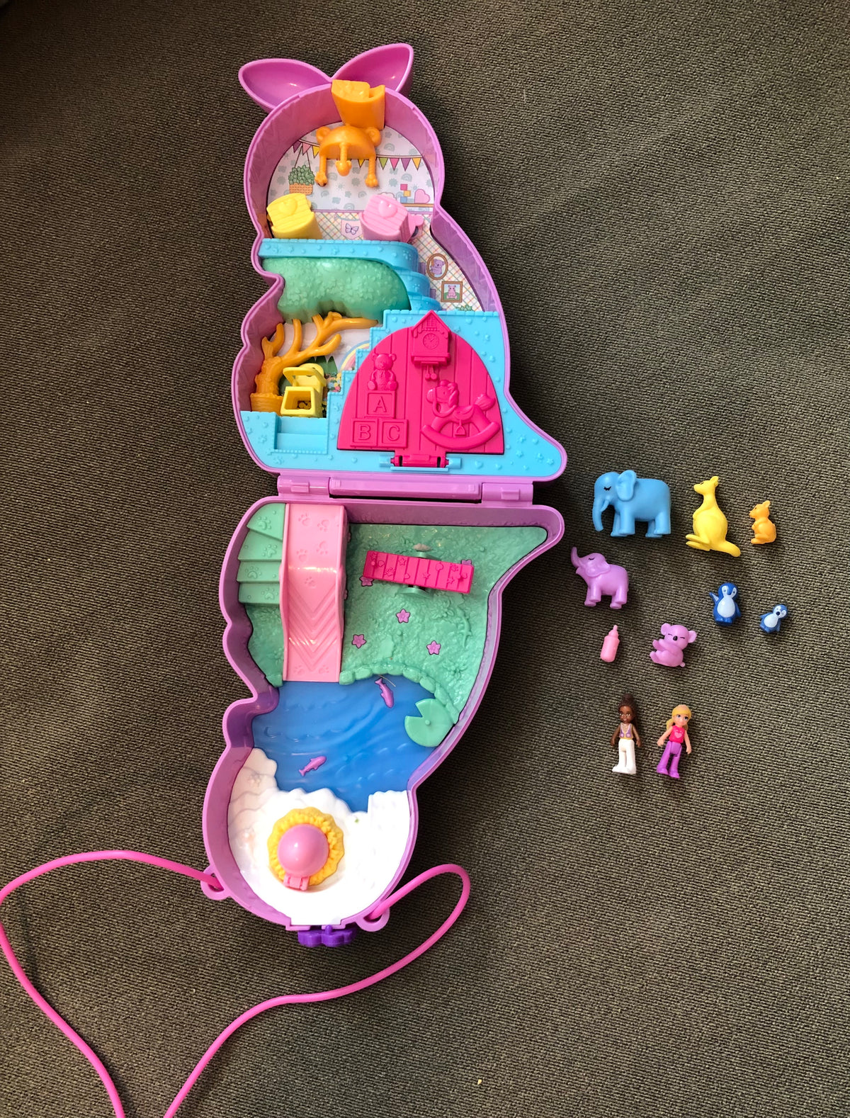 #137 Polly pocket kangaroo purse