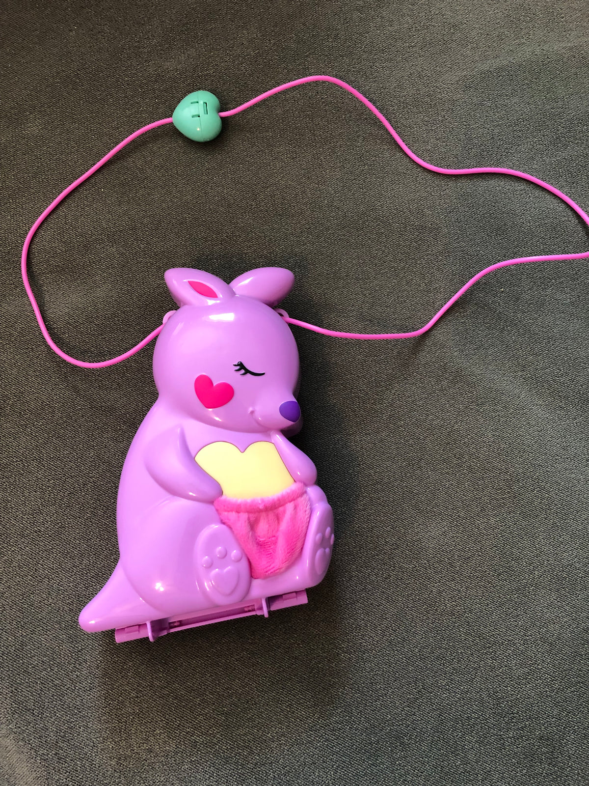 #137 Polly pocket kangaroo purse