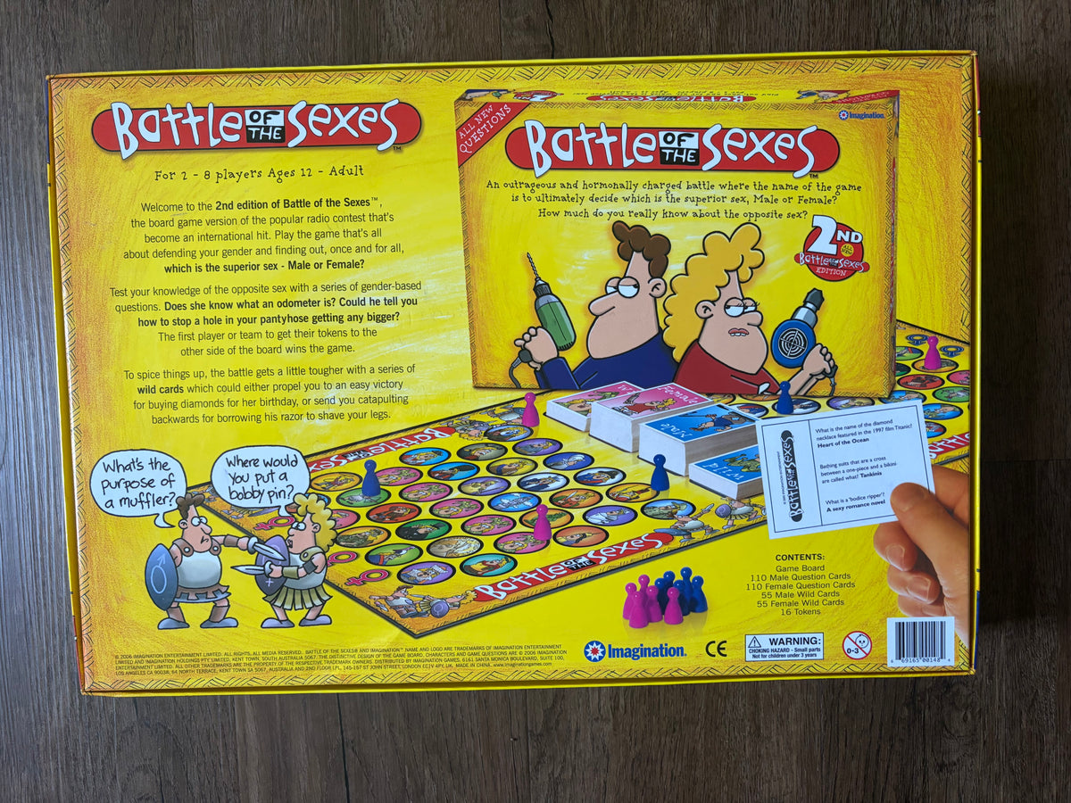 #126 Battle of the Sexes Boardgame