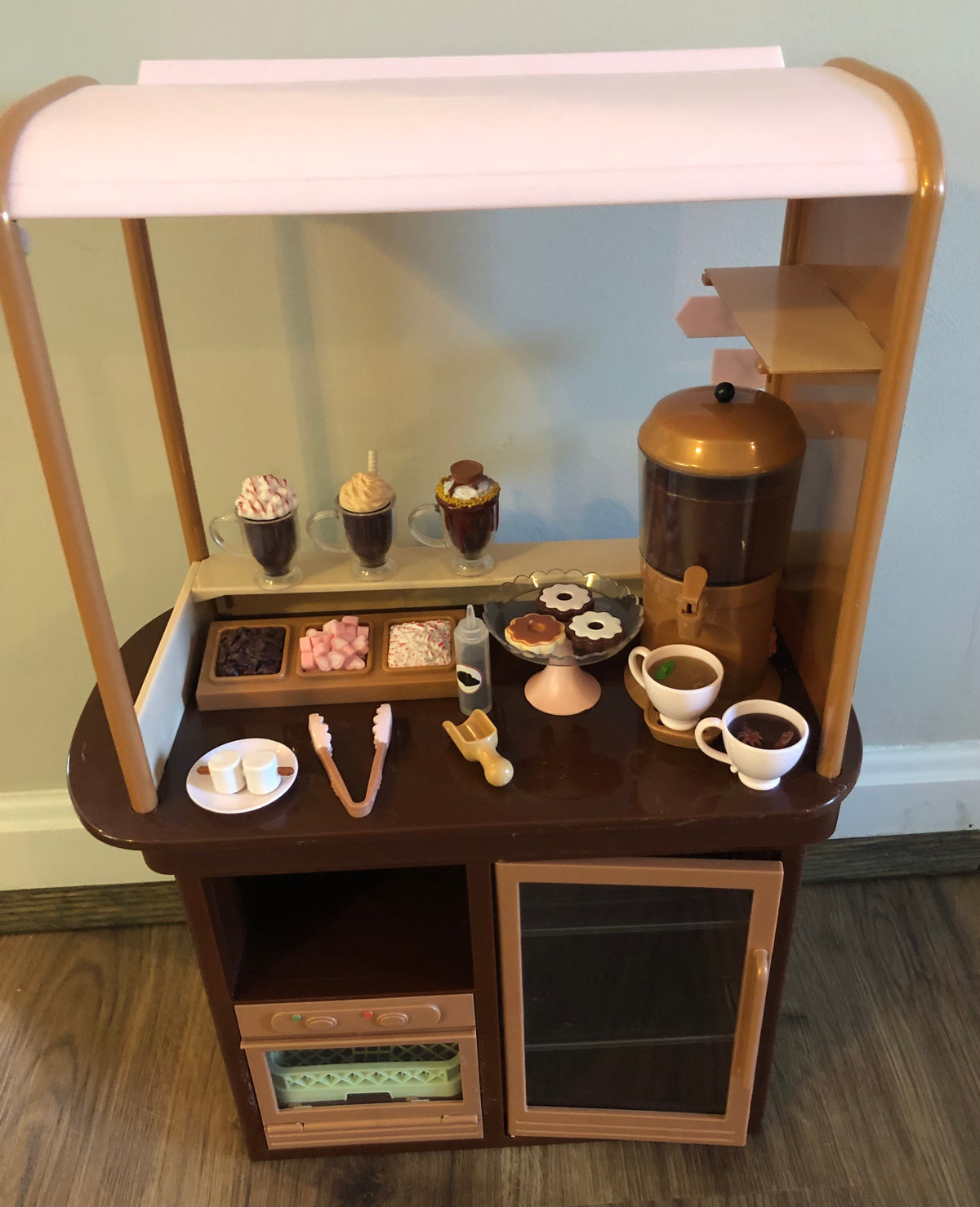 #137 Our generation Hot Chocolate Stand for 18" dolls