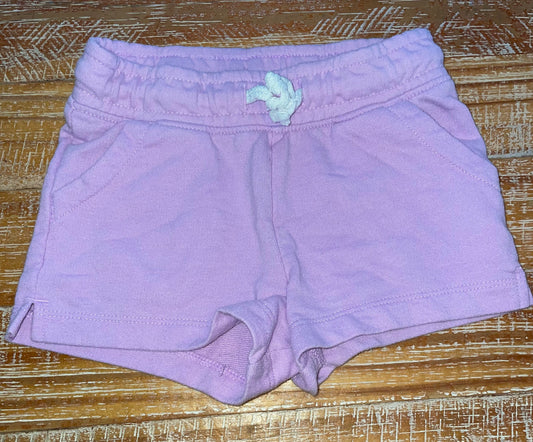 Seller #3 Cat and Jack 18 mos Purple Drawstring Shorts