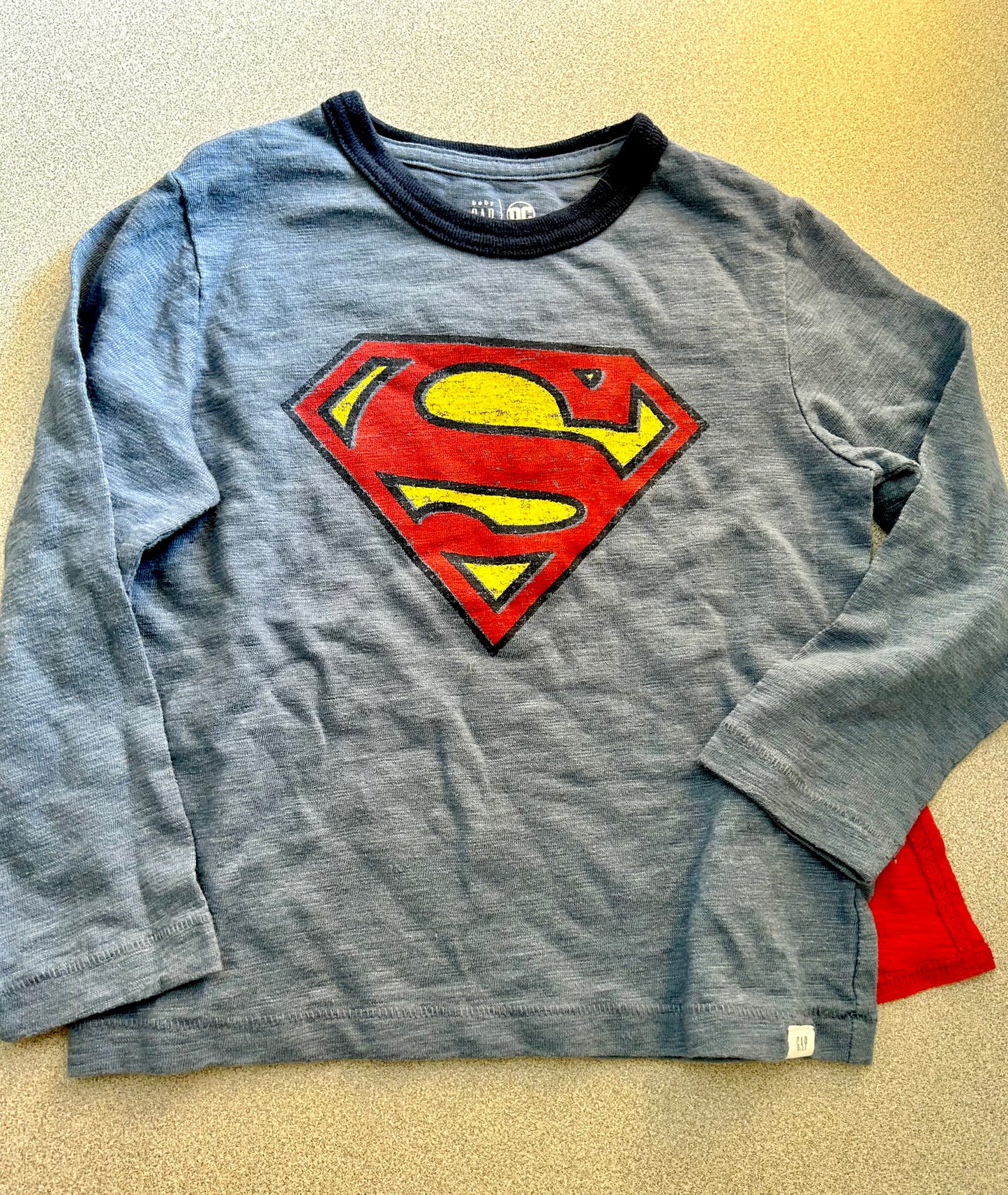 Boys 4t Gap Superman Shirt With Cape