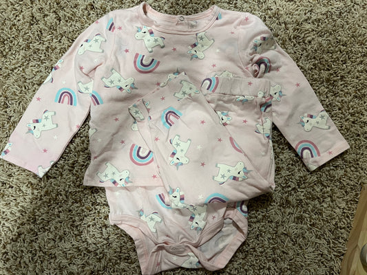 Seller 73A: NWOT Robeez Pink Jogger Set - 18M - Pink - GIRL