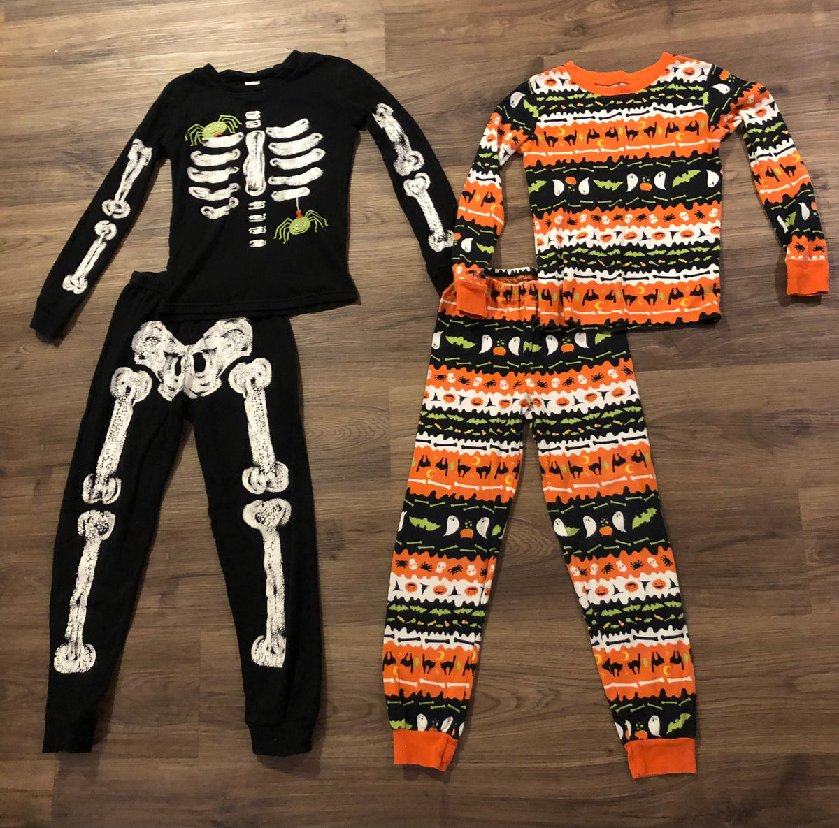 #137 Halloween pajamas size 8
