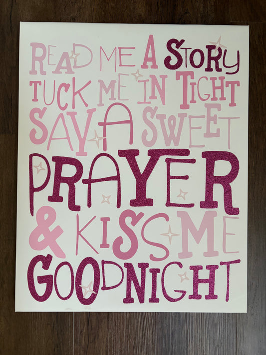#126 Nursery Girls Wall Art