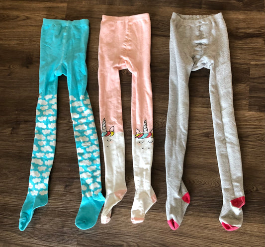 #137 Girls tights (no size tag, we wore age 5-6)