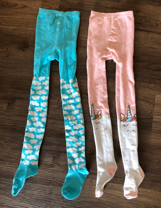 #137 Girls tights (no size tag, we wore age 5-6)