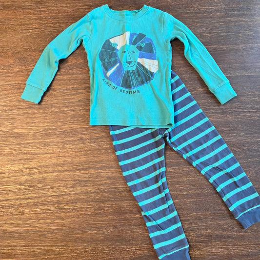 #5 Carters Long Sleeve Pajamas, Lion Pajamas, Boys 3T