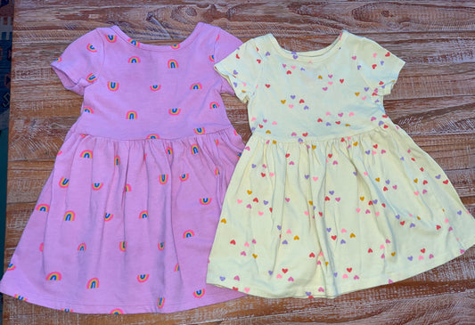 Seller #3 Cat and Jack Girls 2T Dresses (two)