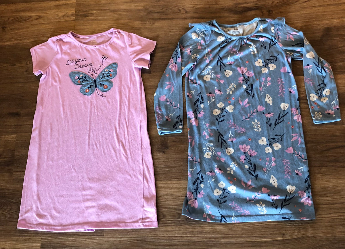 #137 Carters pajamas girls size 8-10