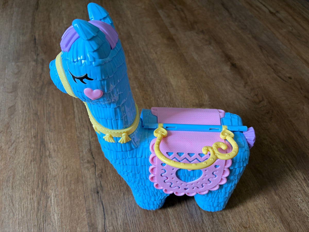 #126 Polly Pocket Pajama Party Llama Party Playset