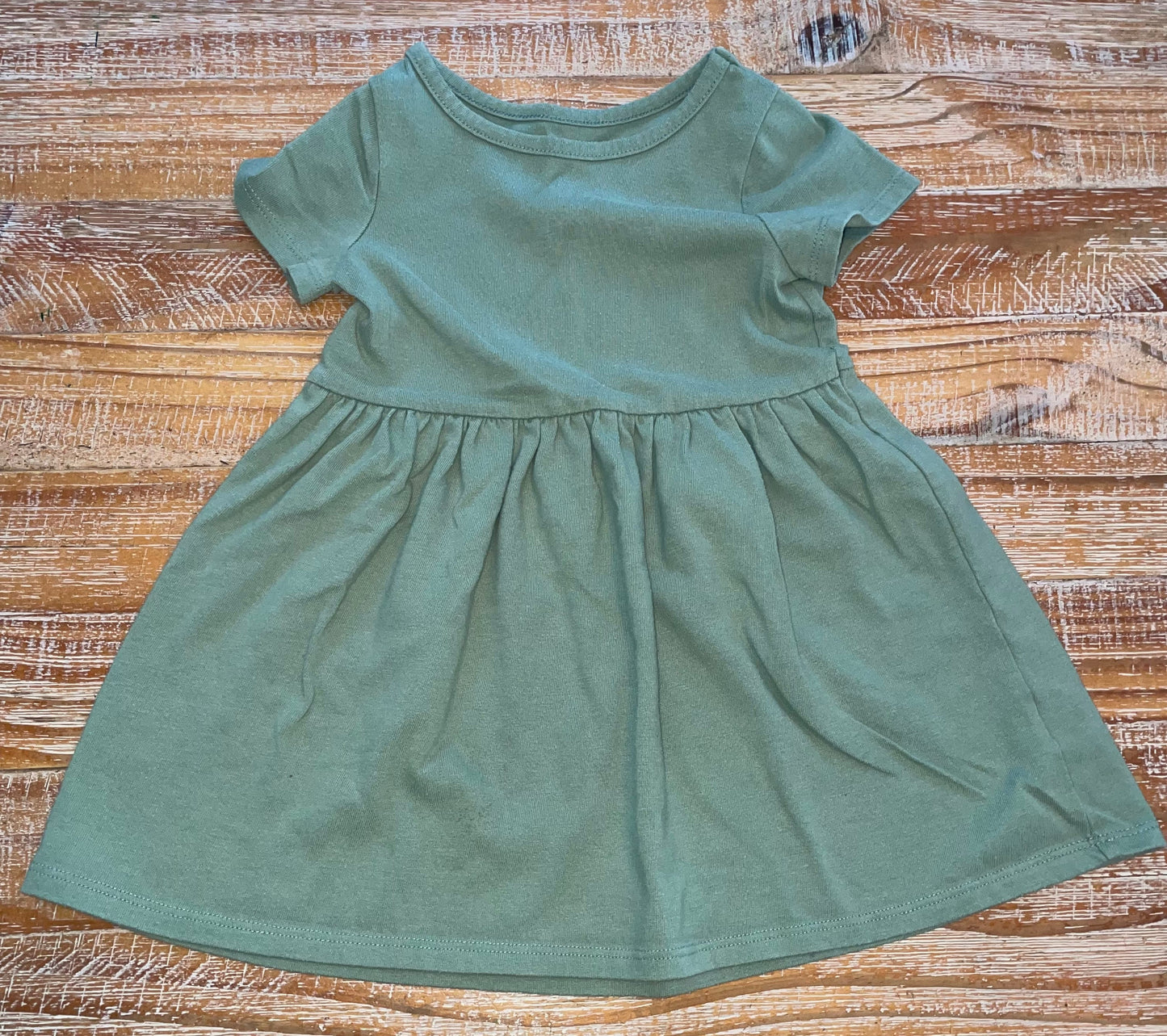 Seller #3 Cat and Jack 2T Olive Green Dress