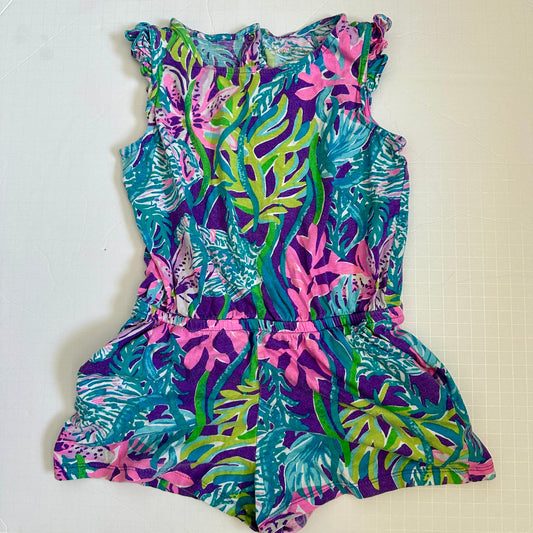 #162 Lilly Pulitzer Romper Size 6/7