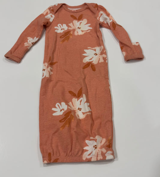#38 Carter’s Newborn Sleep Gown Floral Print