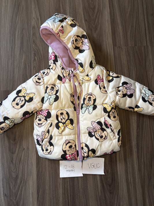 #138 - 12-18 Mo - VGUC Winter Minnie Jacket - PU 45236