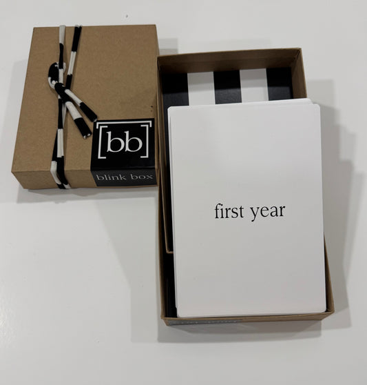 #38 NIB Blink Box First Year 2 of 2