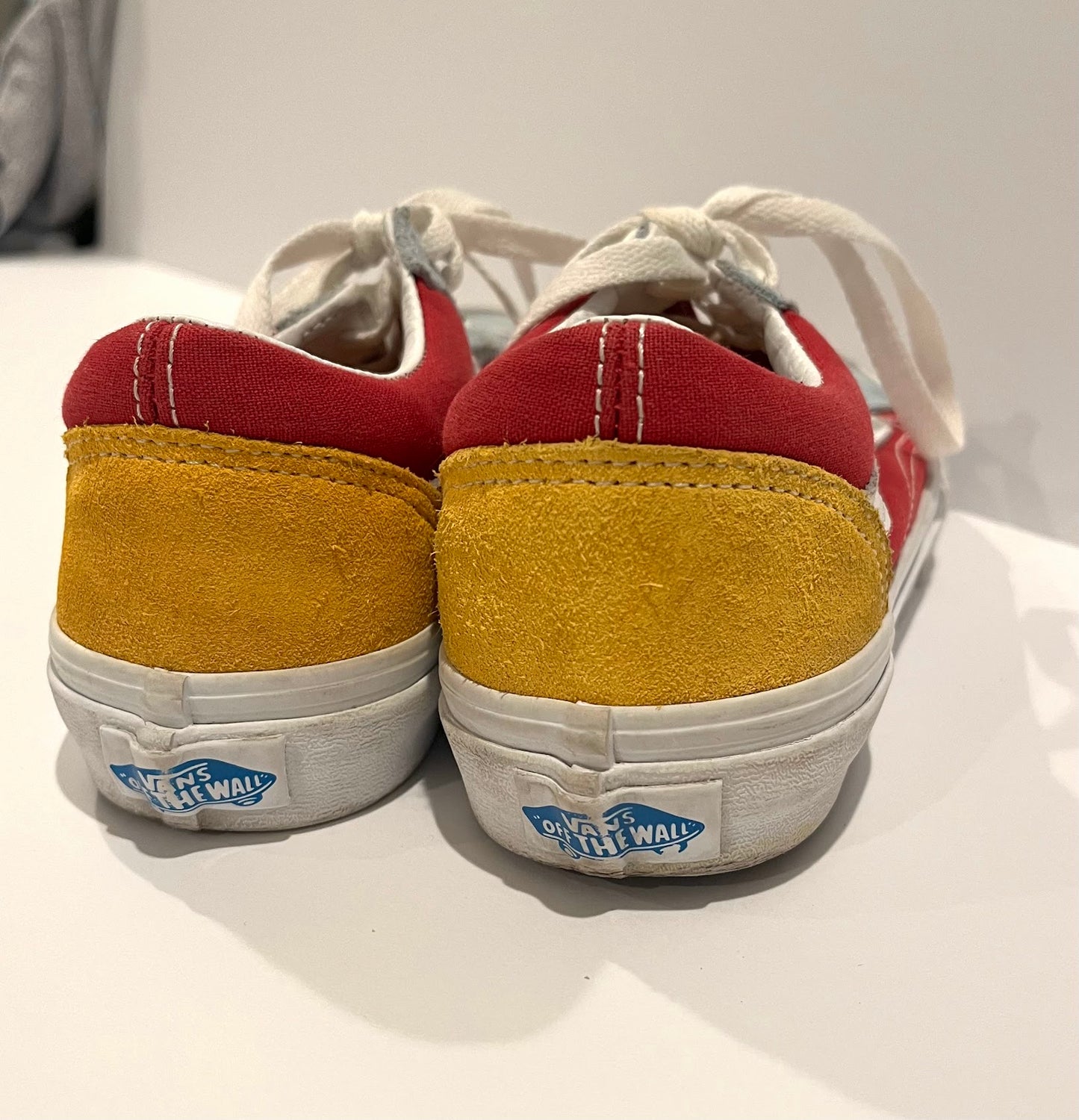 Seller #60 Vans Old Skool color block sneackers Girls Size 3.5 big kids