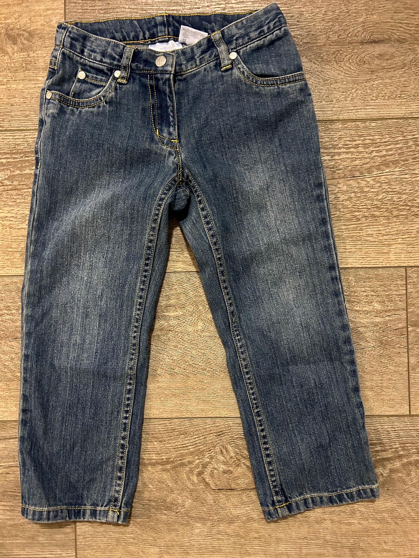 Girls 5 Hanna Andersson Straight Cut Jeans