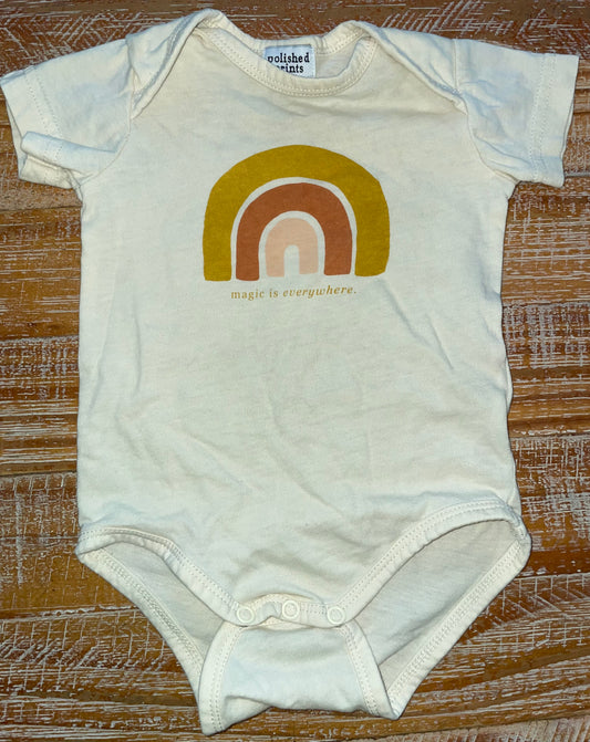 Seller #3 Polished Prints Magic is Everywhere Onesie 6 mos