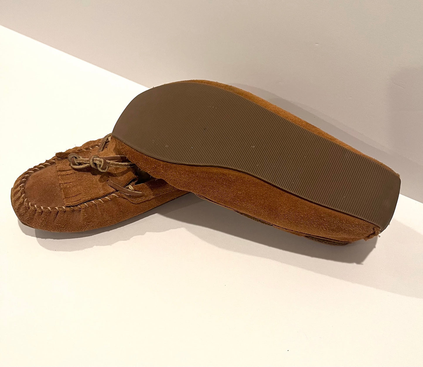 Seller #60 LL Bean Wicked Good Suede Moccasins Size 8