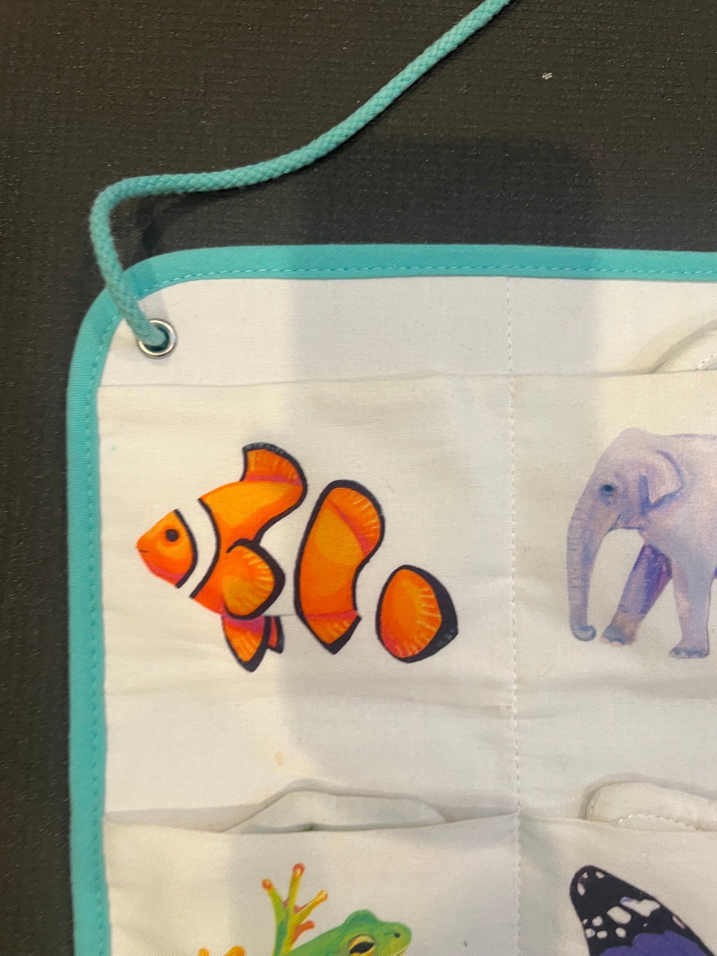 Lovevery Quilted Critter Pockets from Realist play kit (19-21mo)