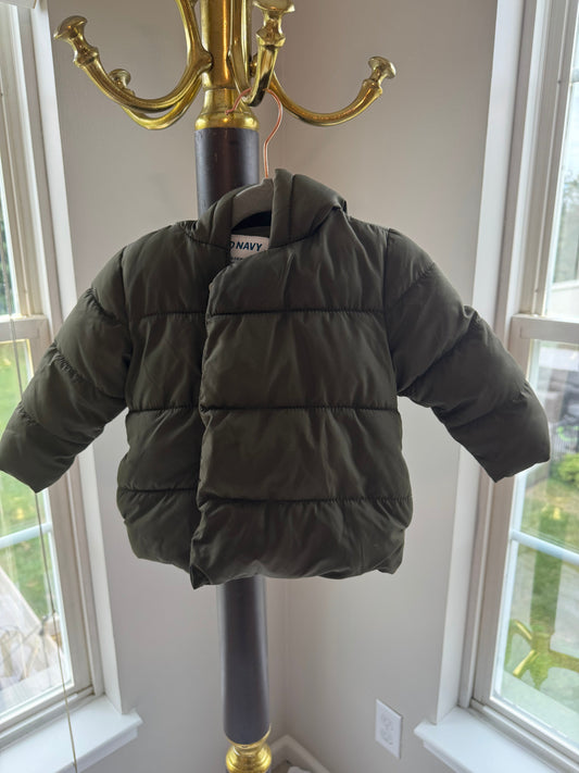 #113 Old Navy Boys 12-18 month winter coat
