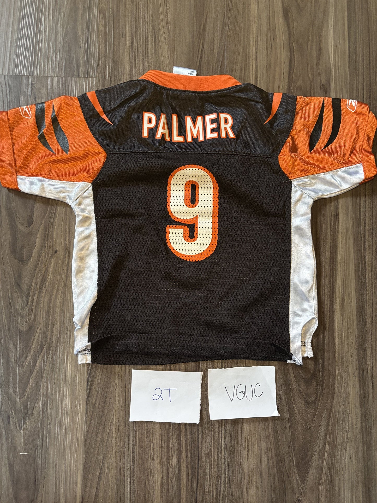 #138 - 2T - VGUC Carson Palmer Bengals Jersey - PU 45236
